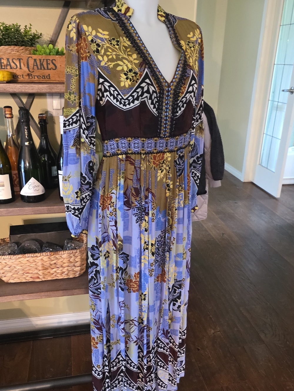 Beautiful BHANUNI BY JYOTI Anthropoligie Maxi dress! 2